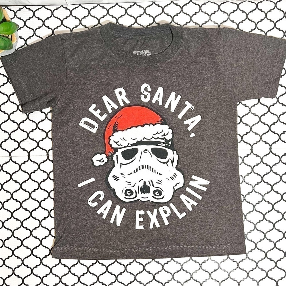 Starwars storm trooper boys tshirt